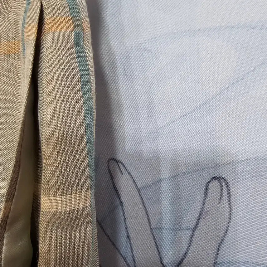 [BUNJANG] Burberry Linen Midi Skirt / 버버리 체크 린넨  스커트
