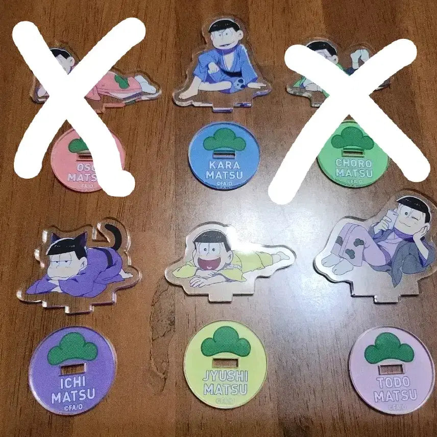 [SOLD OUT] 오소마츠상 미니 아크릴 스탠드 일괄