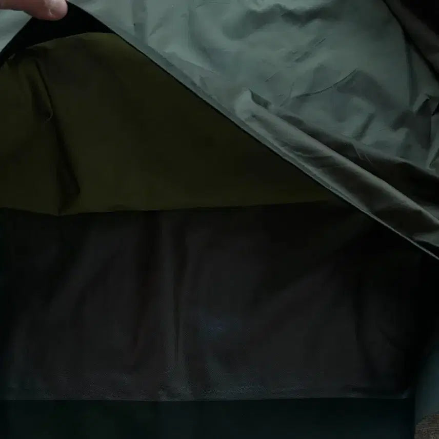 [BUNJANG] Barbour Waterproof Mac Coat Sage Green / 바버 워터프루프 맥코트 세이지 그린