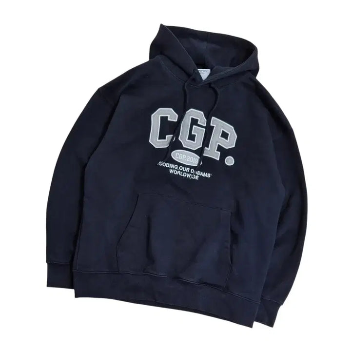 [BUNJANG] Code:Graphy Big Logo Hoodie / 코드그라피 빅로고 후드티