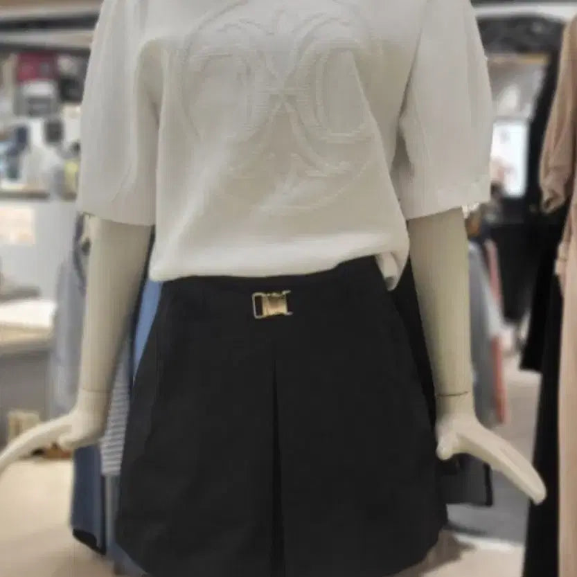 [BUNJANG] DeWL Belted Pleated Culotte Shorts / 듀엘 벨티드 맞주름 큐롯팬츠(새상품)
