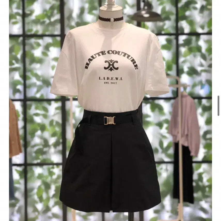 [BUNJANG] DeWL Belted Pleated Culotte Shorts / 듀엘 벨티드 맞주름 큐롯팬츠(새상품)