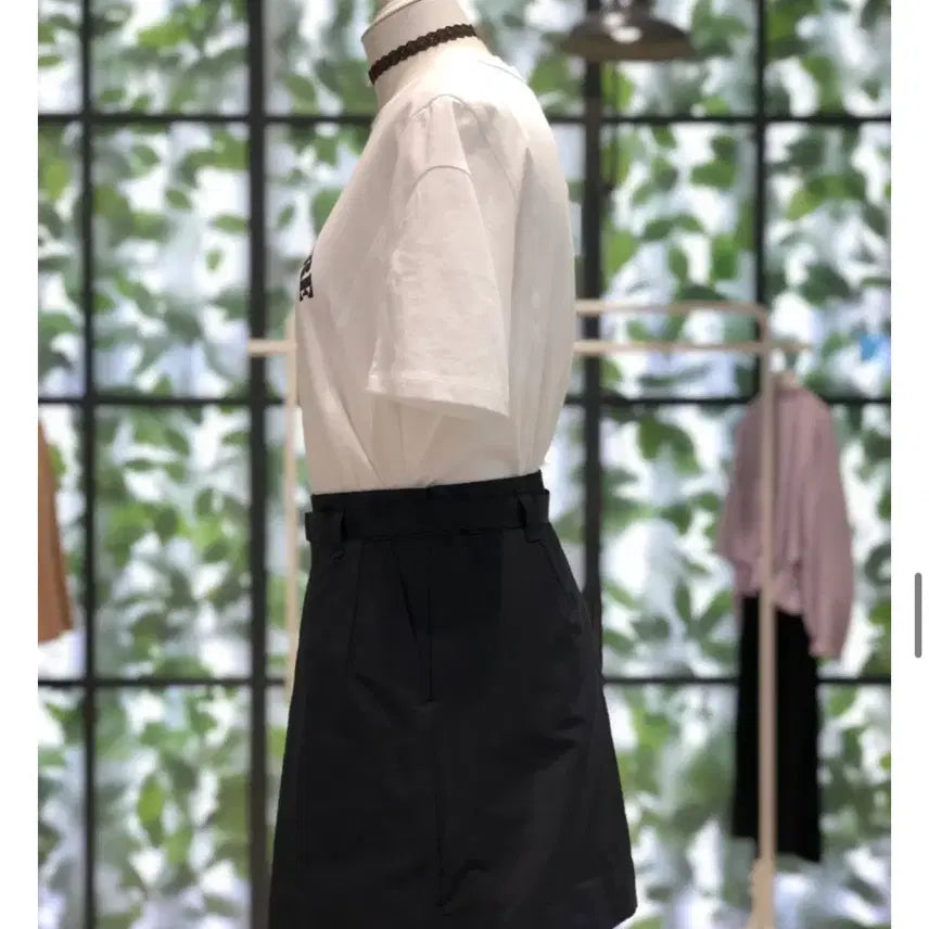 [BUNJANG] DeWL Belted Pleated Culotte Shorts / 듀엘 벨티드 맞주름 큐롯팬츠(새상품)