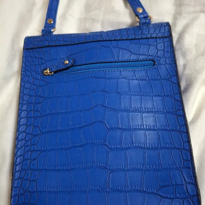 [BUNJANG] Pvc Crossbody Bag Cobalt Blue / 미착용 크로스백 20*24 cm pvc 국산 Lulu