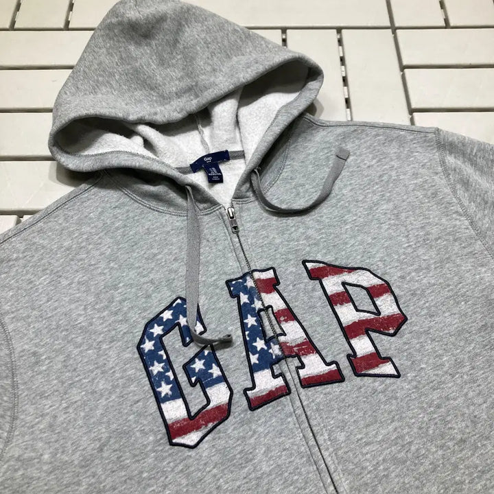 [BUNJANG] GAP Hoodie Zip-Up Sweatshirt / [XL]GAP 기모 후드집업 0349