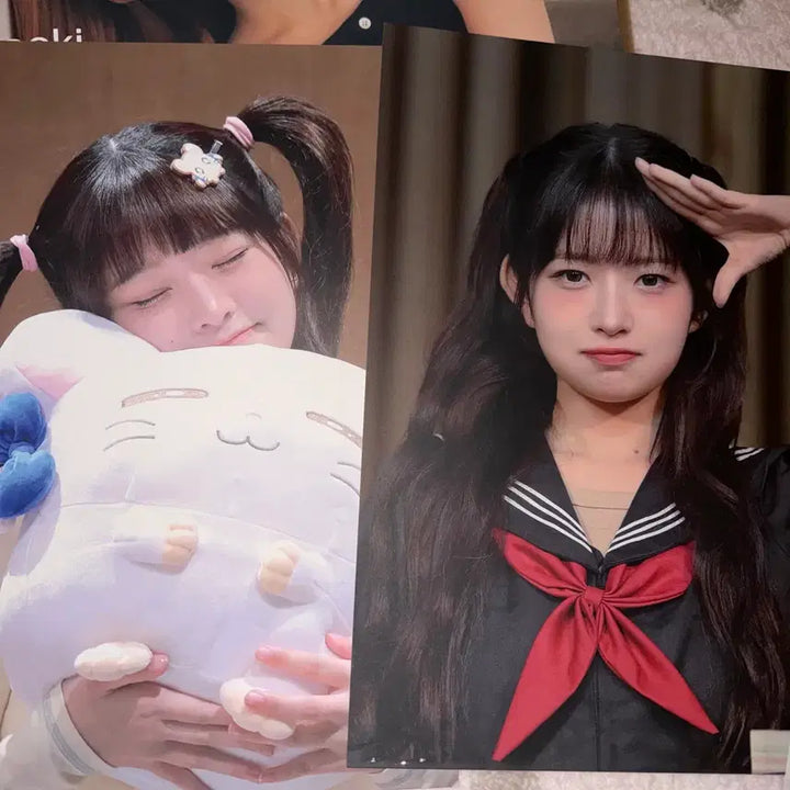 [SOLD OUT] 아이브 레이 생카 특전 a4 포스터 4종 + 미세키서울 쇼핑백