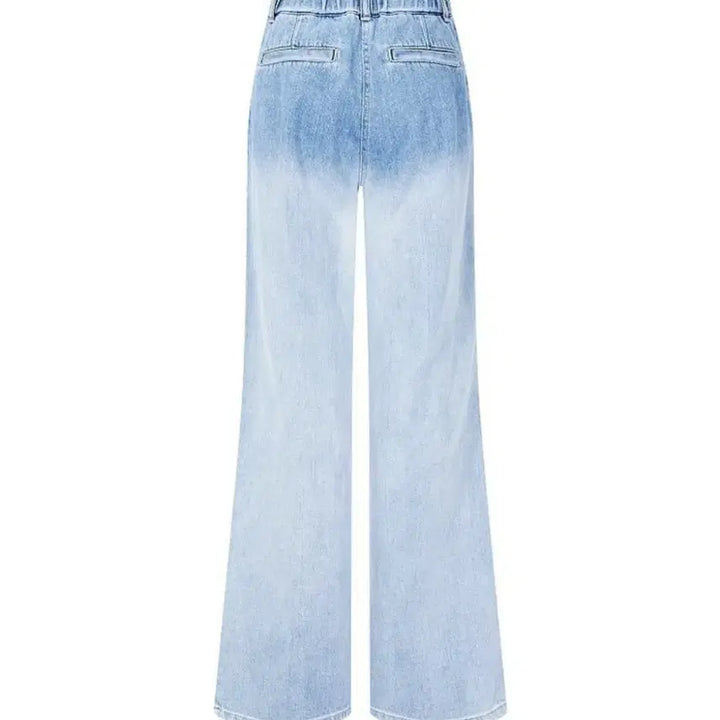 [BUNJANG] VOV Outpocket Two-Button Wide Denim Pants / [새상품]보브(VOV) 아웃포켓 투버튼 와이드 데님팬츠