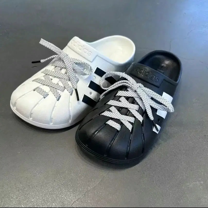 [BUNJANG] Adidas Clogs Black 260mm / 아디다스 클로그 검정260mm(새상품)박스x