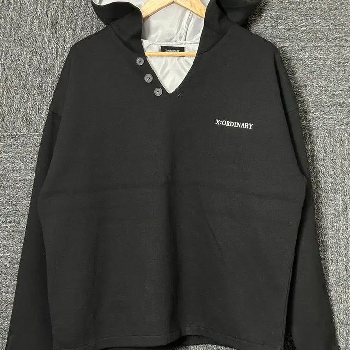[BUNJANG] X:ORDINARY Black Hoodie / X:ORDINARY 검정 후드티 50