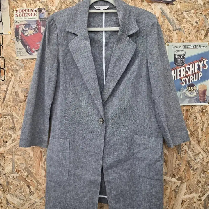 [BUNJANG] Maje Linen Blend Jacket 38 / 마쥬 린넨 혼방 자켓 38