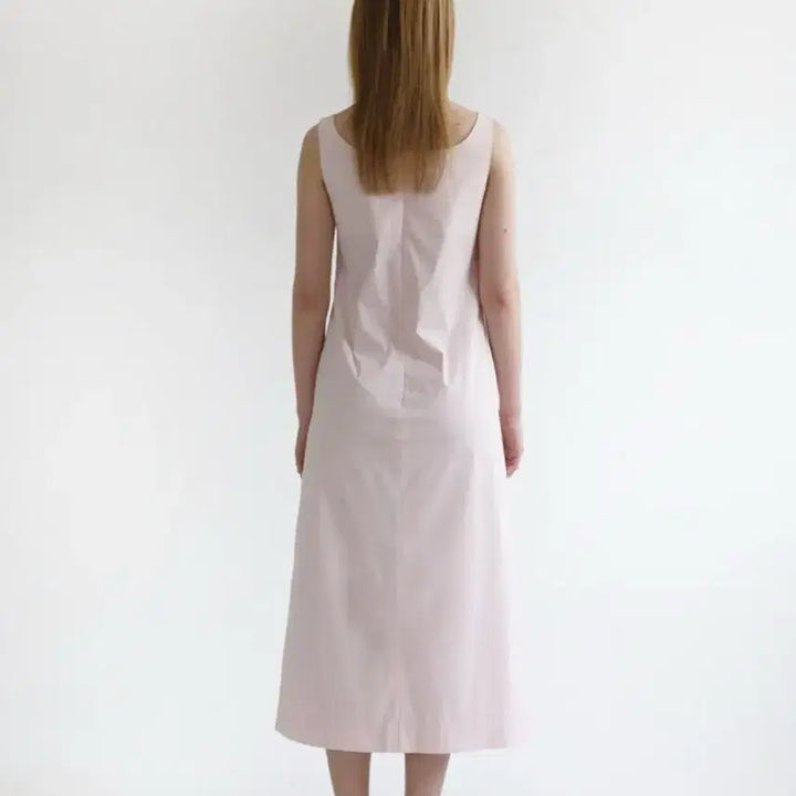 [SOLD OUT] (원가17만원) mydlo 미들로 미니멀 스퀘어넥 롱 드레스 원피스