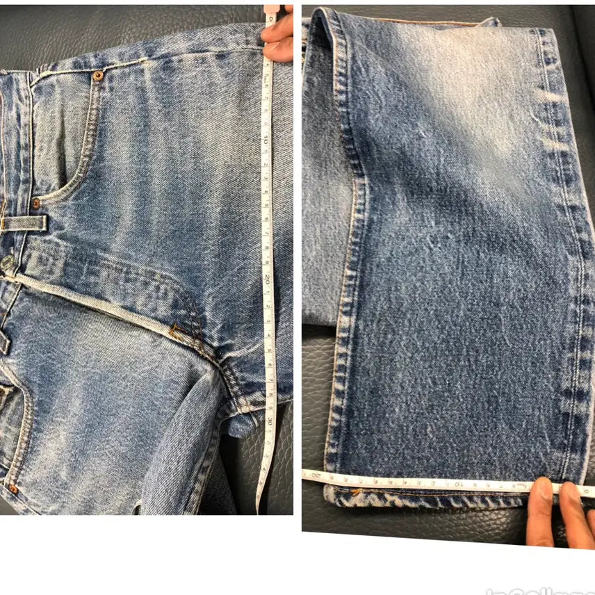 [SOLD OUT] 80s 리바이스501 USA 중청워싱진 허리30 둘레75