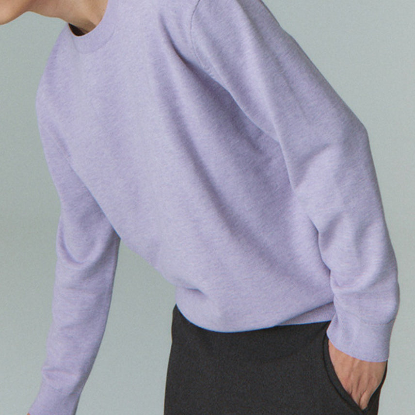 [BUNJANG] POLHAM Round Knit Lavender (100, 110) - New / 새) 라운드 니트 연보라 100, 110 미개봉 새제품