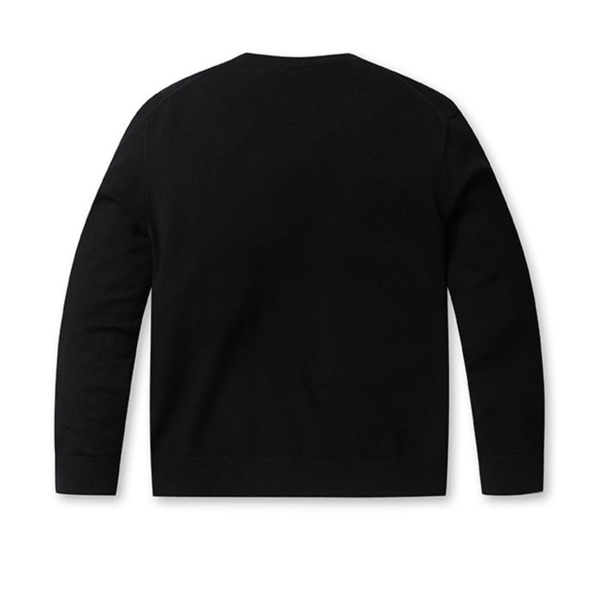 [BUNJANG] Polahem Round Knit Black (Sizes 95, 100) / 새) 라운드 니트 블랙 95, 100 미개봉 새제품
