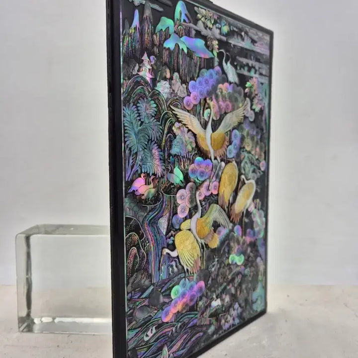 [BUNJANG] 1970s Vintage Mother-of-Pearl Inlaid Frame / 70S 빈티지 자개액자 creative reuse Frame 49
