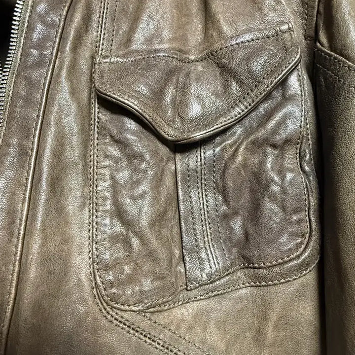 [BUNJANG] T.I FOR MEN Leather Jacket / T.I FOR MEN 티아이포맨 양가죽 자켓
