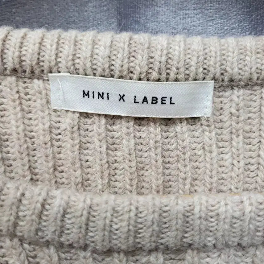 [BUNJANG] MINI X LABEL Lambswool Blend Knit / MINI X LABEL 램스울 혼방 니트