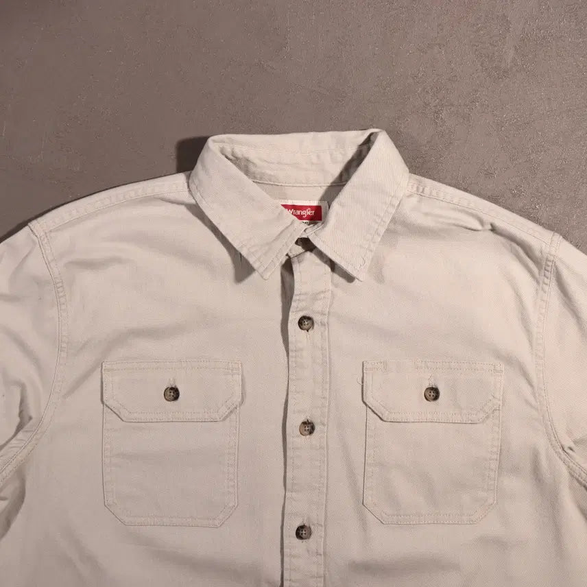 [BUNJANG] Wrangler C430 Cotton Work Shirt / 랭글러 코튼 워크셔츠 C430