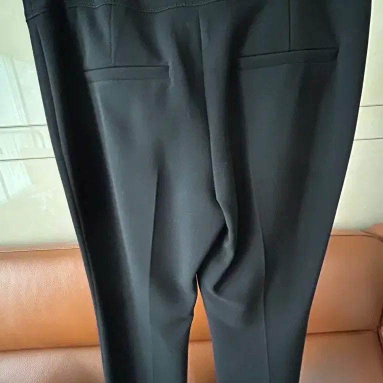 [BUNJANG] MINE Semi Wide Fit Black Slacks / MINE 슬랙스