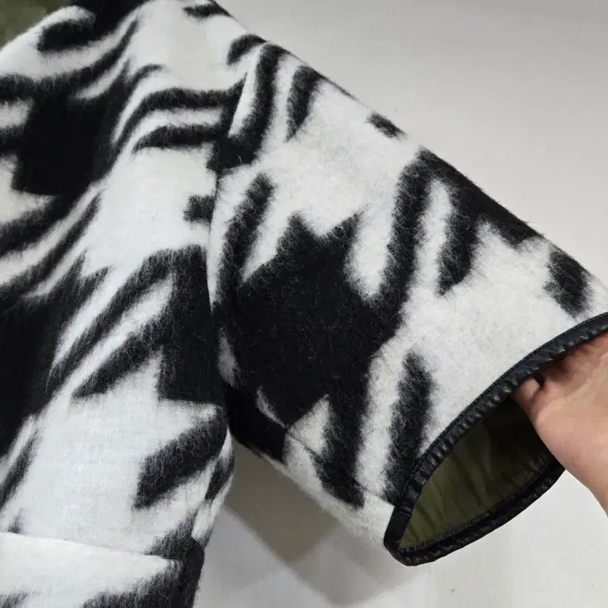 [BUNJANG] Haunt Check Alpaca 100% Jacket / 하운트체크 알파카 100% 자켓