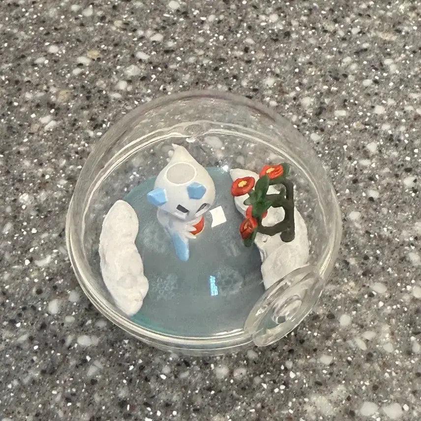 [BUNJANG] Pokemon Re-Ment Terrarium Figure - Winter Theme / 포켓몬 리멘트 테라리움 눈여아