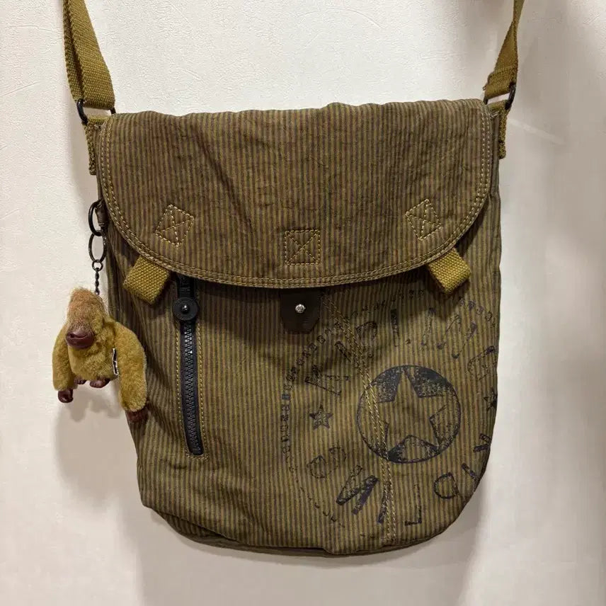 [BUNJANG] Kipling Vintage Shoulder Crossbody Bag / 빈티지 키플링 숄더 크로스백 가방