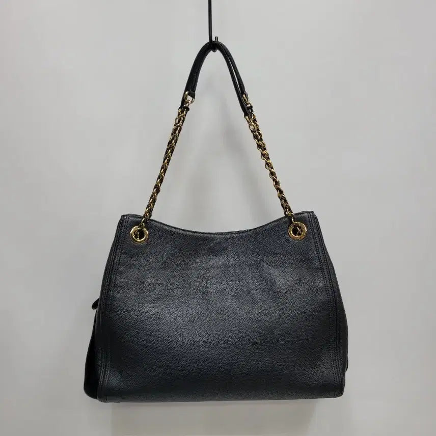 [BUNJANG] DAKS DD Logo Leather Shoulder Bag Black / DAKS 닥스 DD로고 가죽 숄드백 / 블랙