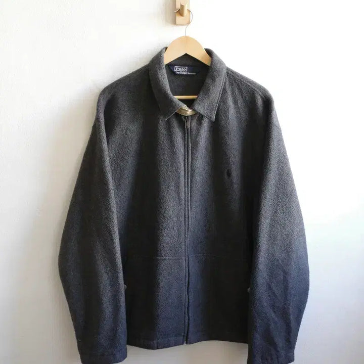 [SOLD OUT] 폴로 플리스 스윙 자켓