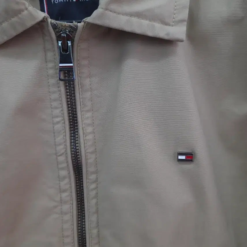 [BUNJANG] Tommy Hilfiger Beige Blouson Jacket (Size S) / S 타미힐피거 베이지 블루종 자켓