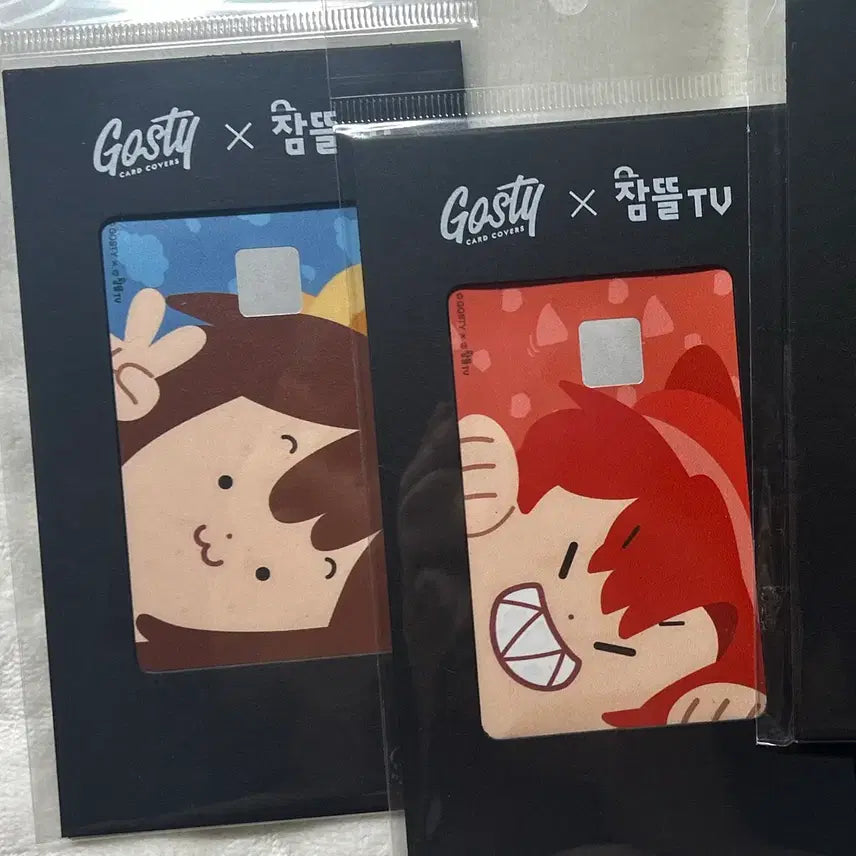 [SOLD OUT] 고스티X픽셀리 콜라보 카드 커버 스티커