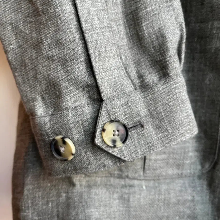 [BUNJANG] Suit Supply Linen Safari Jacket / 수트서플라이 리넨 사파리 자켓 ( 40 )