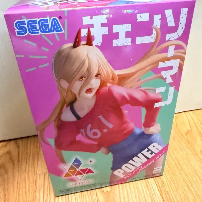 [BUNJANG] Sega Chainsaw Man Power Luminasta Figure / (미개봉,현물)체인소맨 애니 파워 피규어 세가 루미나스타 고퀄리티