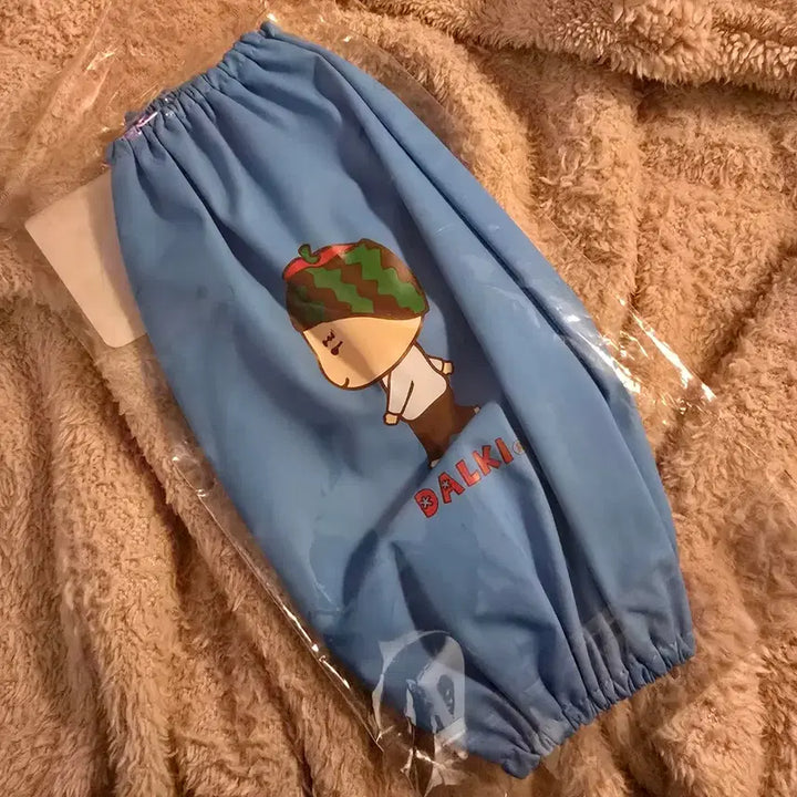 [BUNJANG] Dalki Strawberry &amp; Watermelon Work Sleeves / 고전문구 딸기 DALKI 수박이 작업용 팔토시