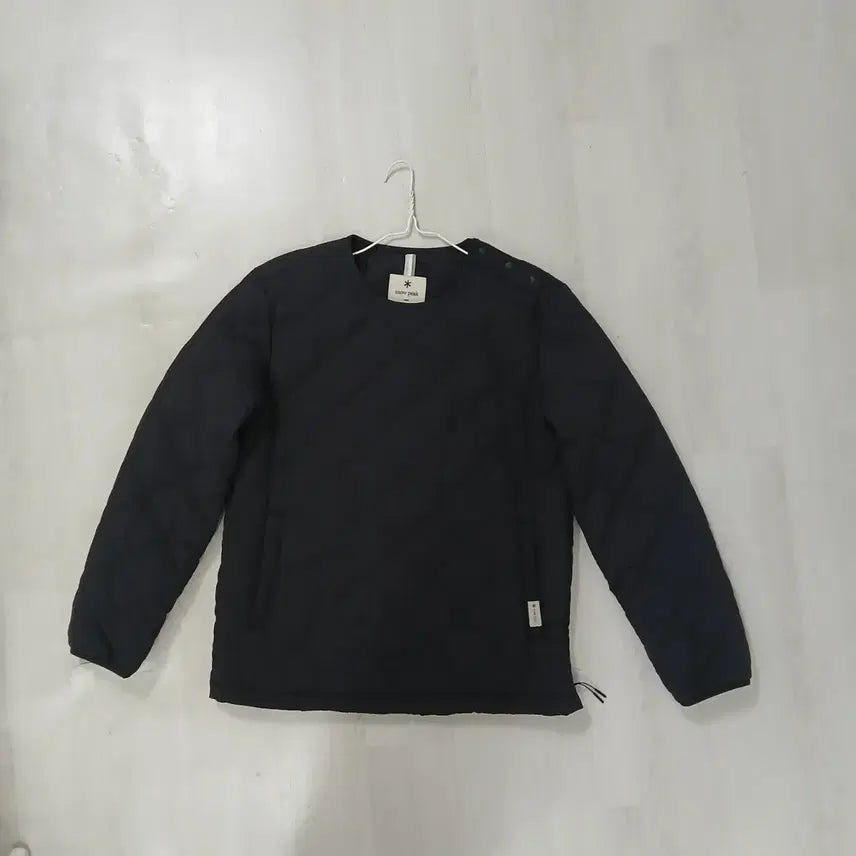 [BUNJANG] Snowpeak Black Diamond Quilted Sweatshirt / 스노우피크 블랙 퀼팅 맨투맨 정품 95
