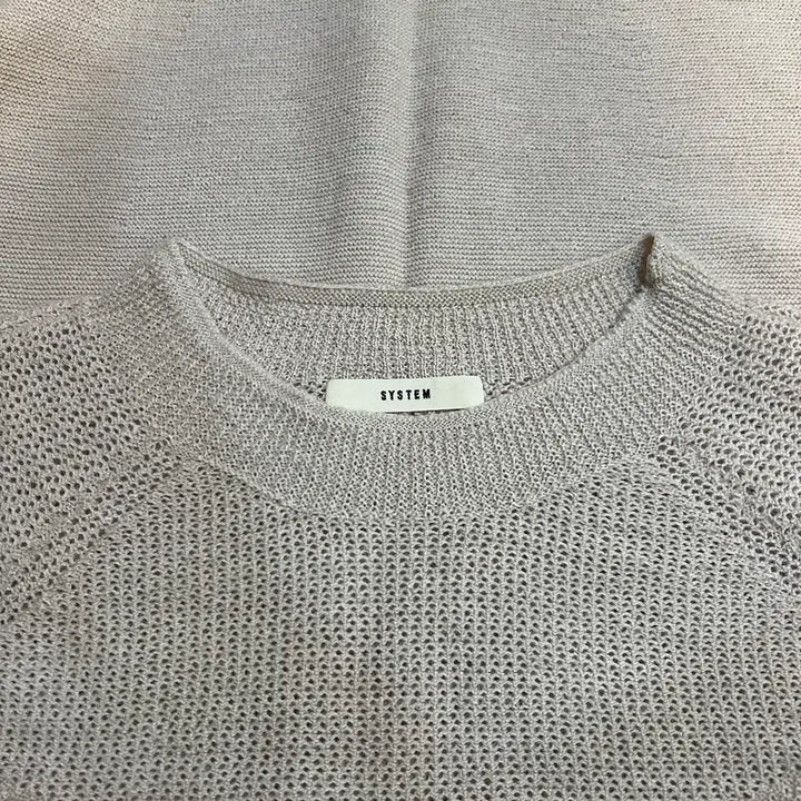 [BUNJANG] System Alpaca Blend Round Knit Sweater 90 / 시스템 여성 인디핑크 알파카니트라운드니트 90