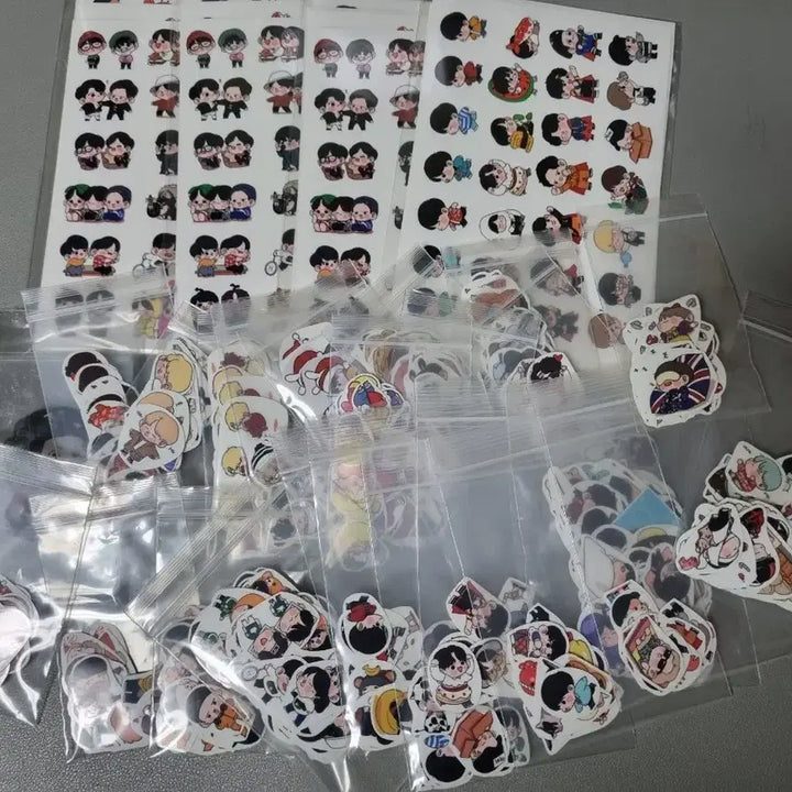 [SOLD OUT] bts 방탄 ㄷㄹ님 팬아트 스티커 일괄