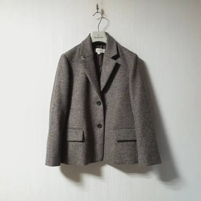 [BUNJANG] A.T.E. Vanessa Bruno Herringbone Wool Jacket / 아떼 바네사브루노 헤링본 울 자켓 44~ 55 사이즈 정품