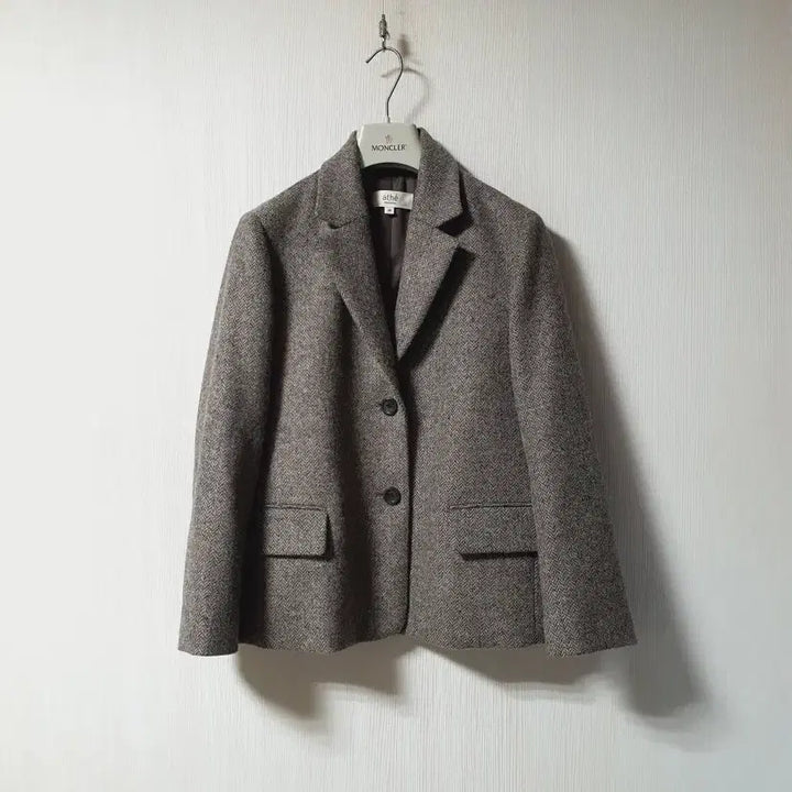 [BUNJANG] A.T.E. Vanessa Bruno Herringbone Wool Jacket / 아떼 바네사브루노 헤링본 울 자켓 44~ 55 사이즈 정품