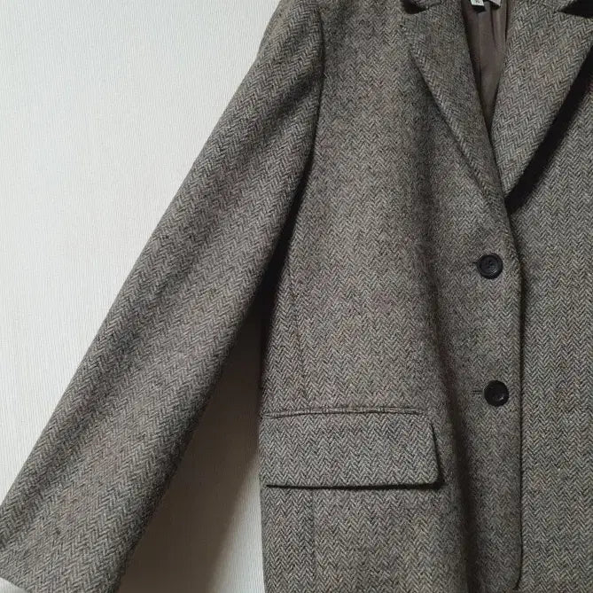 [BUNJANG] A.T.E. Vanessa Bruno Herringbone Wool Jacket / 아떼 바네사브루노 헤링본 울 자켓 44~ 55 사이즈 정품