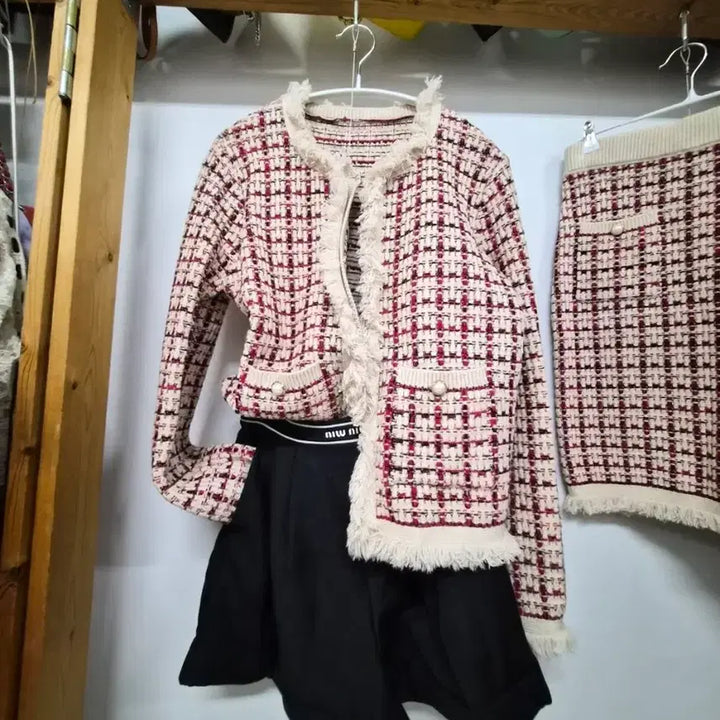 [BUNJANG] Marant Tweed Knit Set-up / Marant 트위드 니트셋업