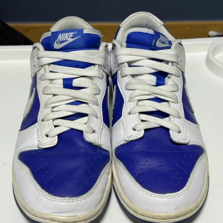 [BUNJANG] Nike Dunk Low Retro Racer Blue White / 나이키 덩크 로우 레트로 레이서 블루 앤 화이트