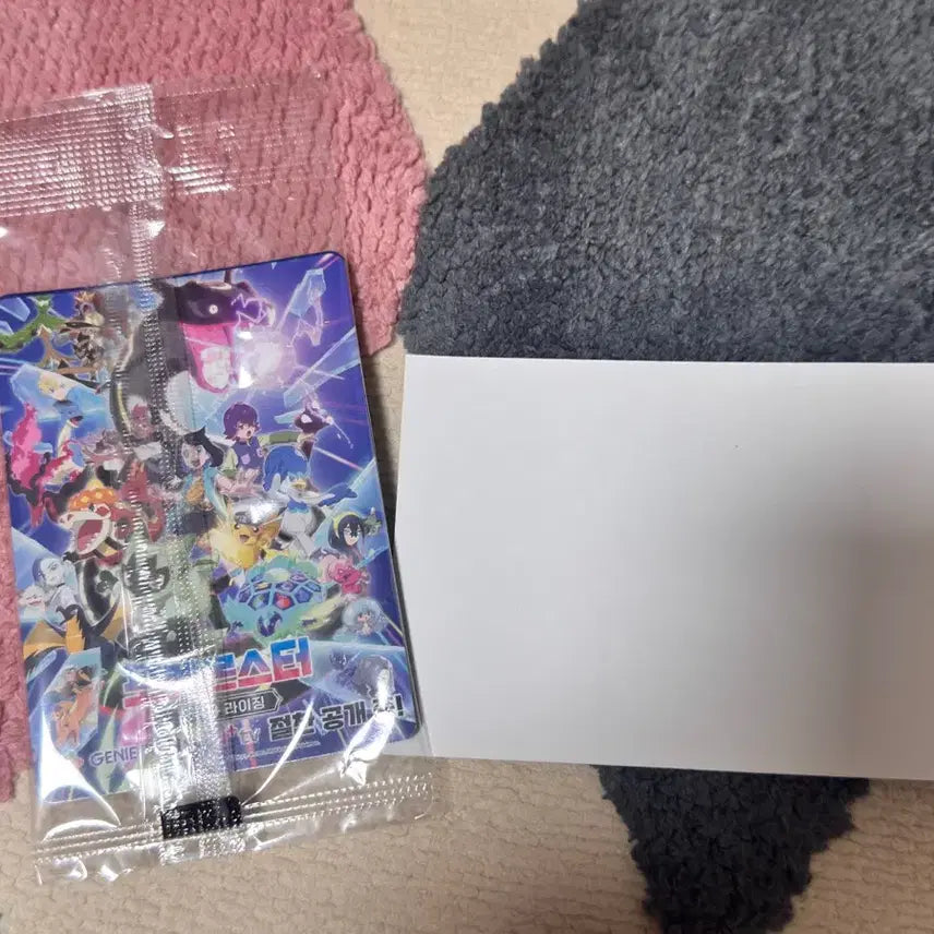[SOLD OUT] [BUNJANG] Pokemon Ditto Promo Card &amp; Sticker (Unsealed) / 잠실 포켓몬 메타몽 프로모 카드 미개봉 +스티커 미사용