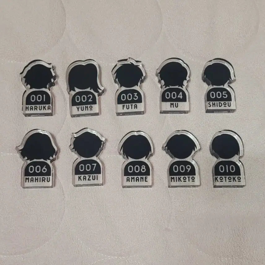 [BUNJANG] Millgram Silhouette Acrylic Corotto Bundle Set / 밀그램 공식굿즈 실루엣 아크릴 코롯토 일괄