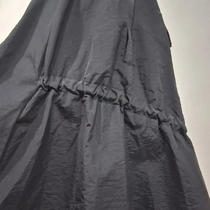 [BUNJANG] Black Long Sleeve Unique Dress / 블랙 반팔 원피스