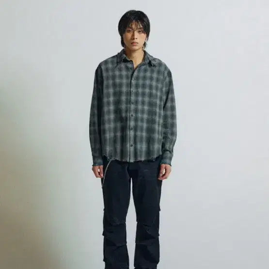 [BUNJANG] Slow Acid Shirt L / 슬로우 애시드 셔츠 L팝니다 현재는 품절