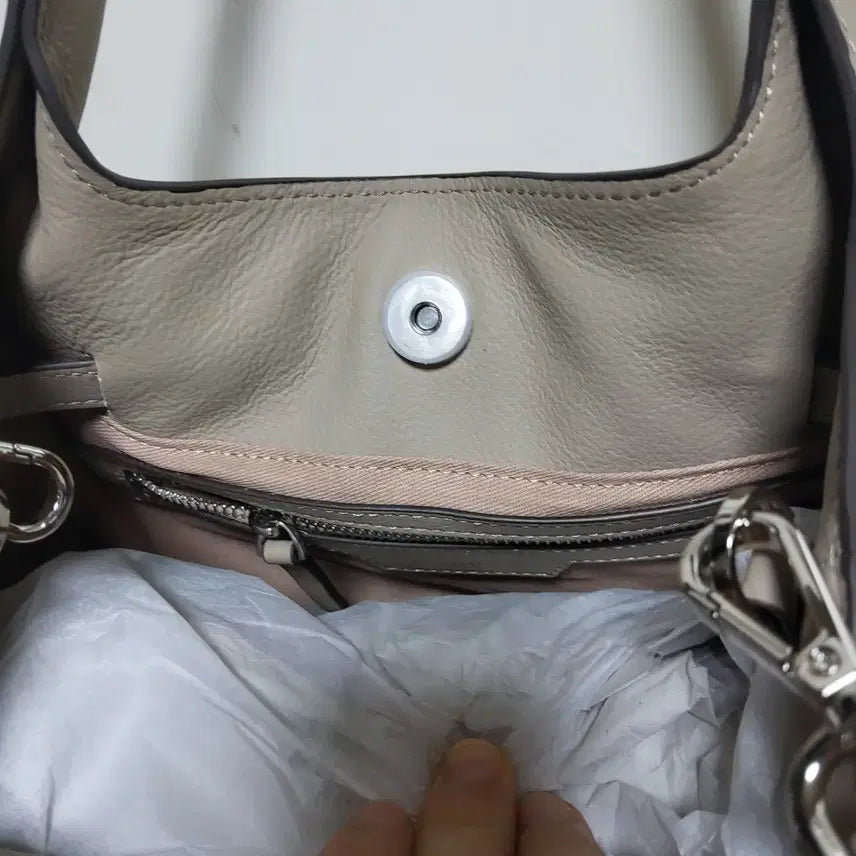 [BUNJANG] Leather Handbag / 가죽백(새제품)