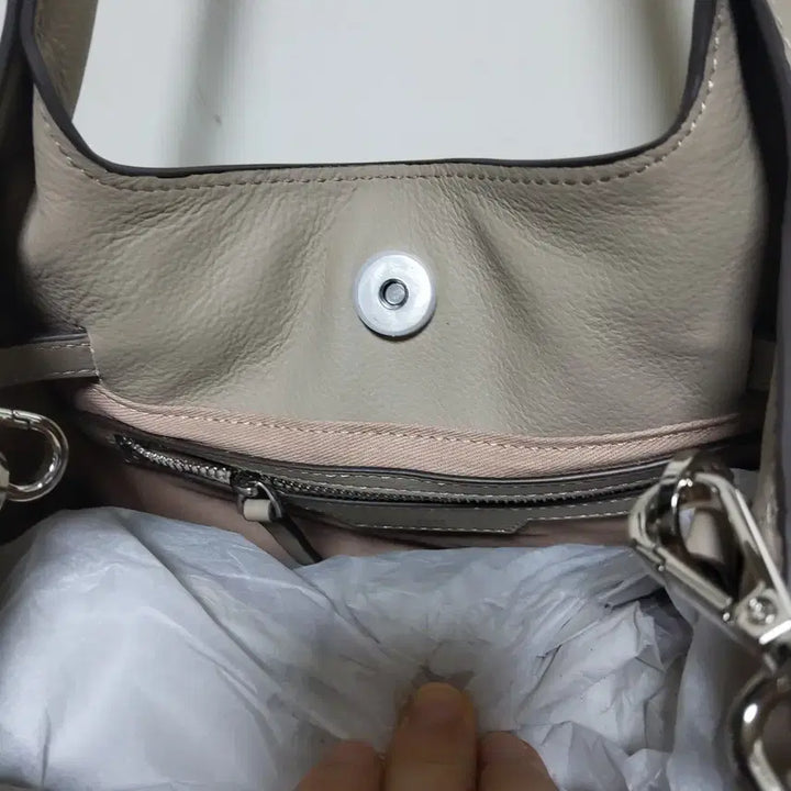 [BUNJANG] Leather Handbag / 가죽백(새제품)