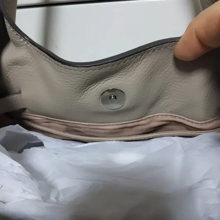 [BUNJANG] Leather Handbag / 가죽백(새제품)