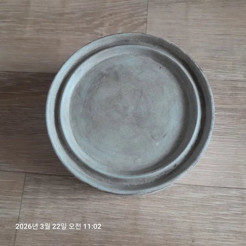 [BUNJANG] White Porcelain Inkstone with Engraved Pattern / 백자조문벼루