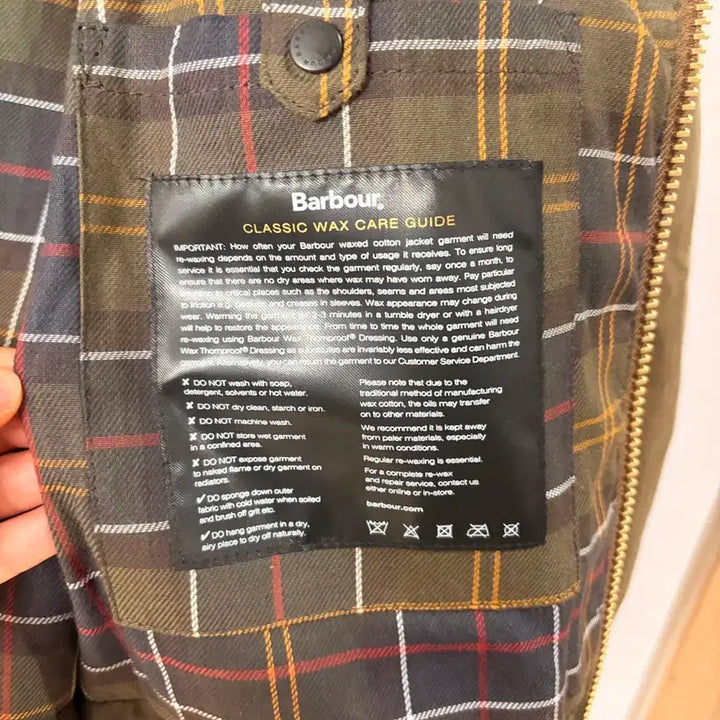 [BUNJANG] Barbour Wax Jacket / 바버 왁스자켓